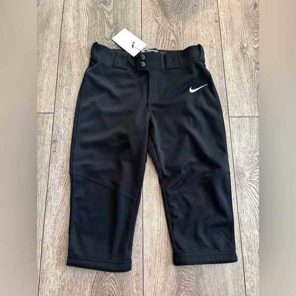 Nike girls softball Black pants - Picture 1 of 3